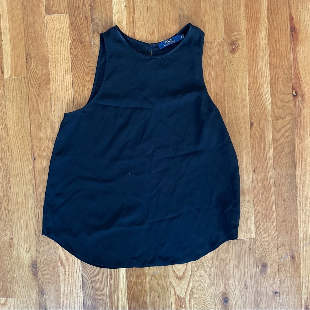 Polo Ralph Laurent black top size 6